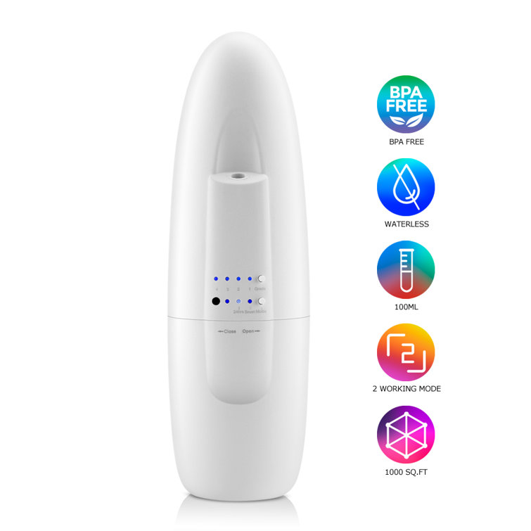 Brayden Studio® Aromatherapy Essential Oil Diffuser Waterless, Battery